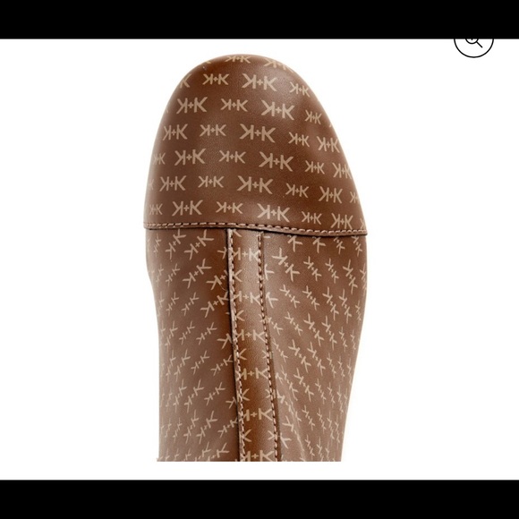 Kendall + Kylie Women's Arenza Block Heel Bootie, brown size 7.5 - Picture 3 of 8